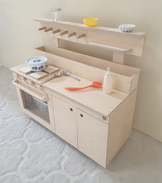 Beautiful handcrafted interior kitchen