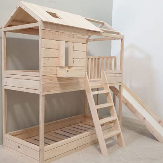 Bunk Bed with Underbed for Kids